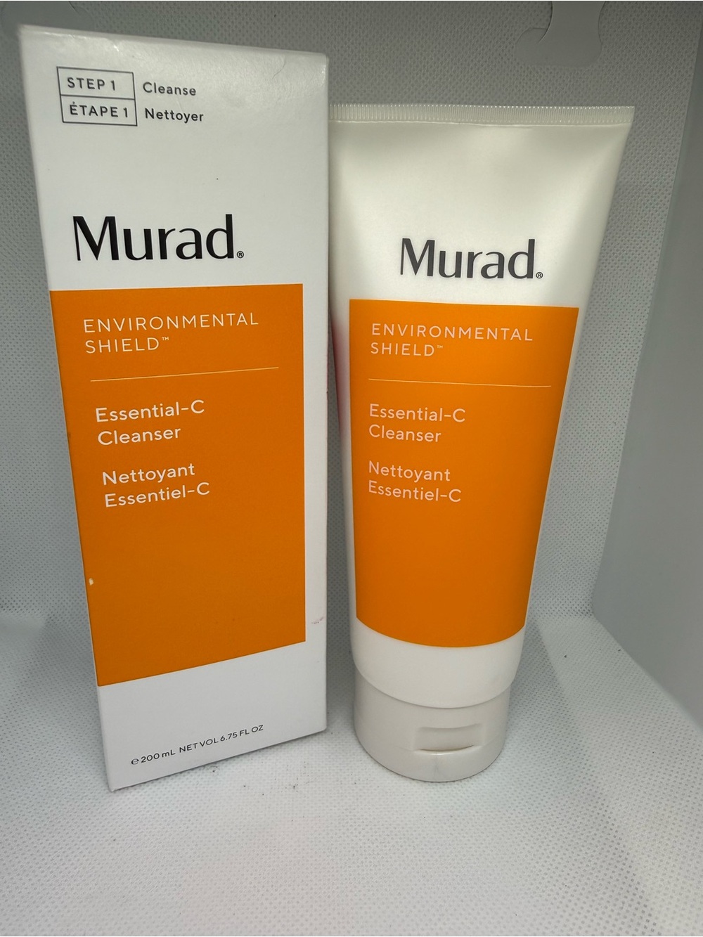 NEW SEALED Murad Essential-C Gel Cleanser 6.75 oz Vitamins A C E